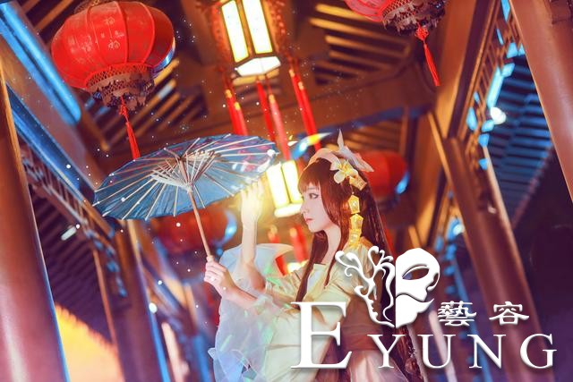 三位可爱的妹子COS的国产人气游戏《王者荣耀》角色娜可露露-22.jpg