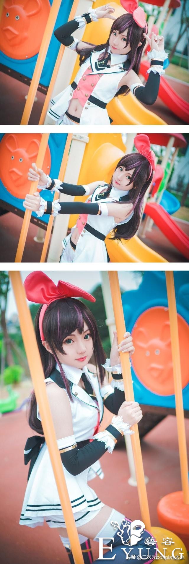 美少女绊爱酱cos，俏皮甜美，活力元气太可爱啦-6.jpg