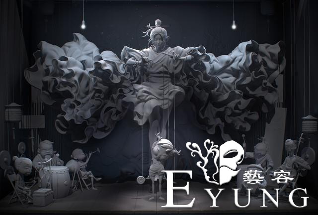 一组非常棒的3D人物建模作品欣赏！造型帅气制作十分精致-9.jpg