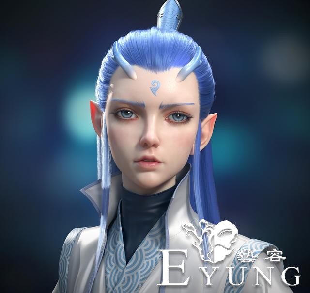 一组非常棒的3D人物建模作品欣赏！造型帅气制作十分精致-12.jpg