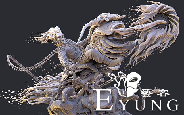 一组非常棒的3D人物建模作品欣赏！造型帅气制作十分精致-18.jpg