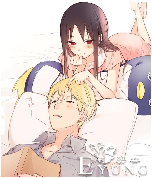 辉夜大小姐发糖太慢，这位画师自己动手，画出了男女主的甜蜜日常-11.jpg