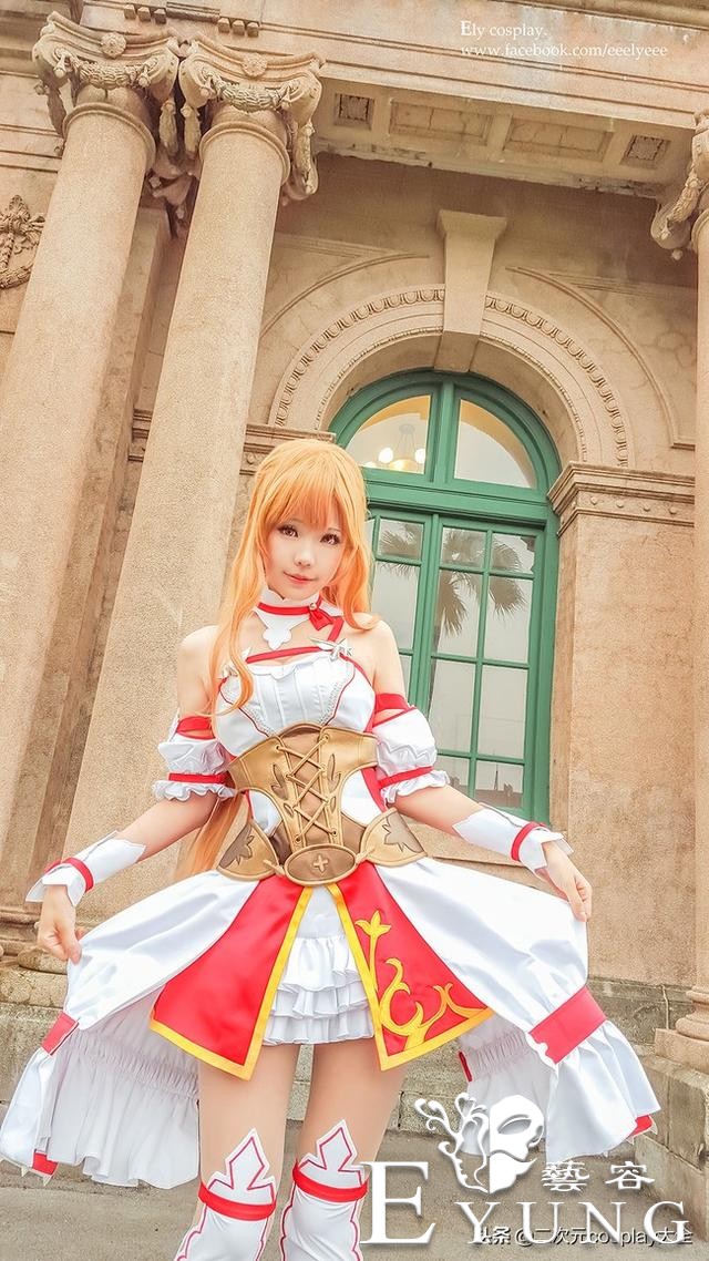 《刀剑神域》亚丝娜cos，气质漂亮，情敌们拔刀吧！-3.jpg