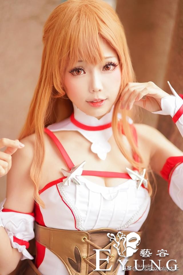 《刀剑神域》亚丝娜cos，气质漂亮，情敌们拔刀吧！-4.jpg