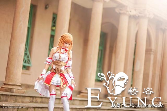 《刀剑神域》亚丝娜cos，气质漂亮，情敌们拔刀吧！-11.jpg