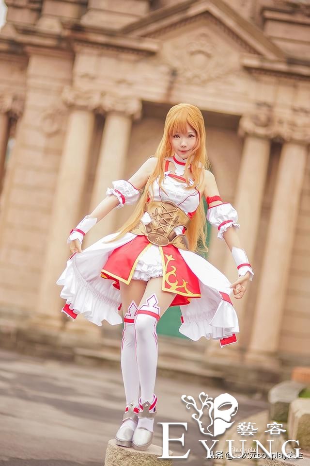《刀剑神域》亚丝娜cos，气质漂亮，情敌们拔刀吧！-13.jpg