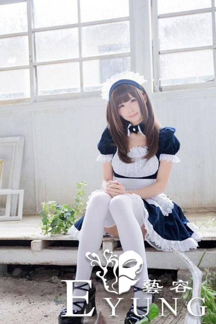 每日图鉴大赏，日本知名COSER白色女仆，你爱了吗？-2.jpg