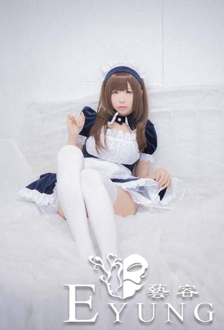 每日图鉴大赏，日本知名COSER白色女仆，你爱了吗？-9.jpg