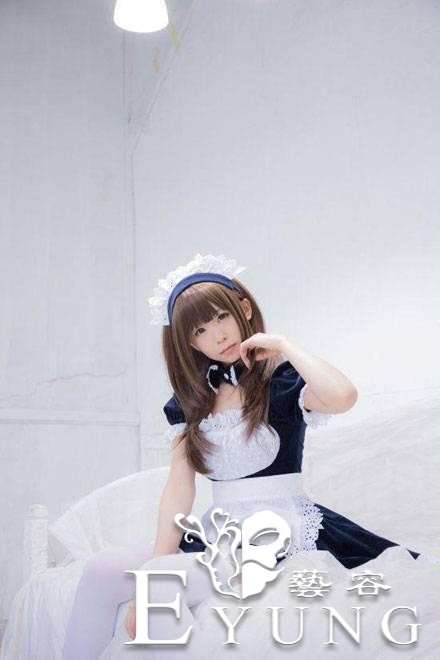 每日图鉴大赏，日本知名COSER白色女仆，你爱了吗？-5.jpg