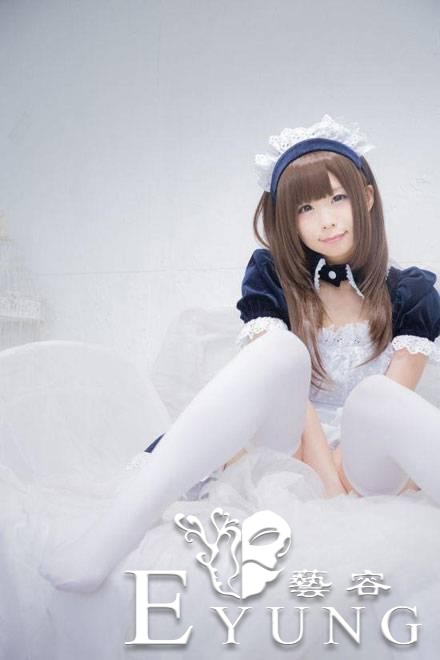 每日图鉴大赏，日本知名COSER白色女仆，你爱了吗？-7.jpg