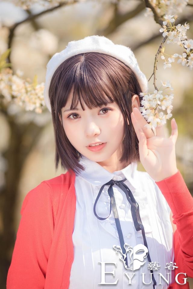 三组国人妹子COS的日本动漫角色“加藤惠”！颜值相当高的作品-24.jpg