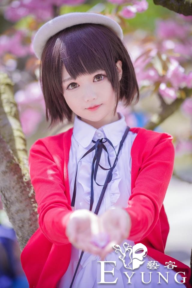 三组国人妹子COS的日本动漫角色“加藤惠”！颜值相当高的作品-49.jpg