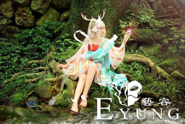 《王者荣耀》遇见神鹿瑶cos，可爱与甜美并存，太好看了呢-3.jpg