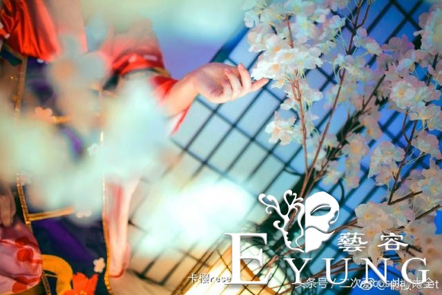 唯美古风樱花妖cos，阴阳师清艳脱俗的清秀美人！-4.jpg