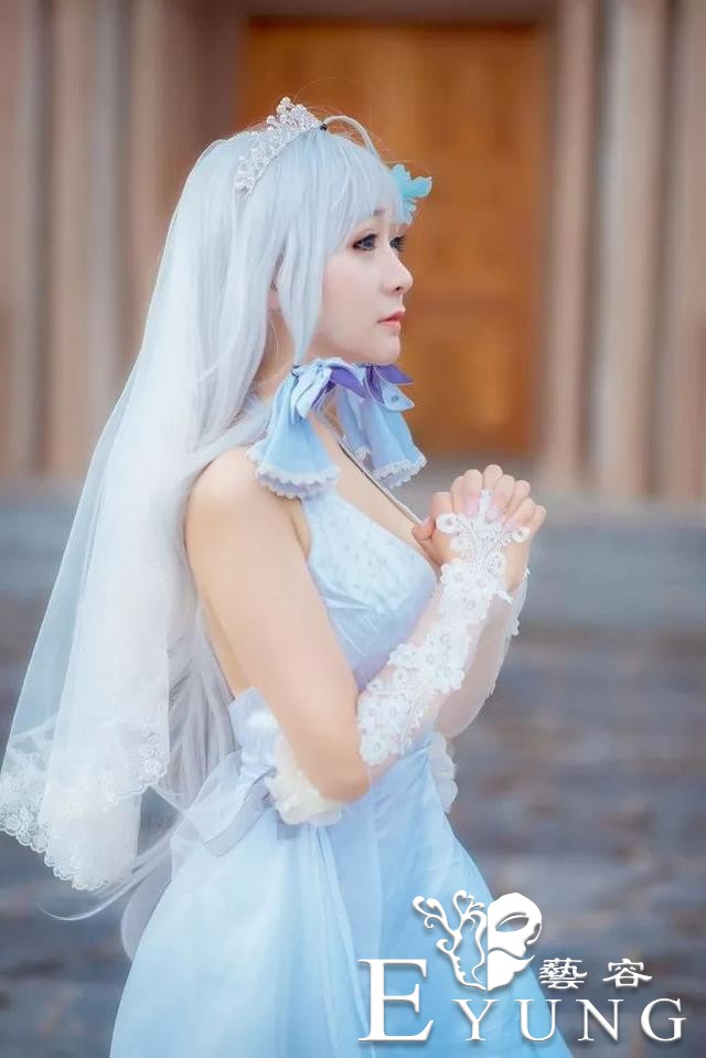 「COS」奶妈级Cosplay——碧蓝航线：光辉花嫁-7.jpg