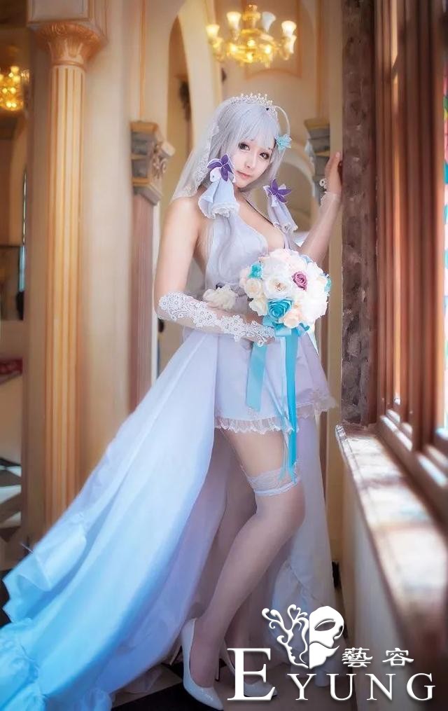 「COS」奶妈级Cosplay——碧蓝航线：光辉花嫁-9.jpg