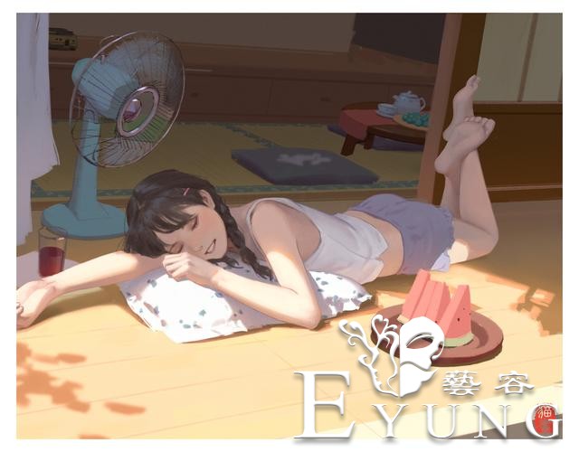 一组高质量人物插画作品欣赏！造型出色光影运用炉火纯青-12.jpg