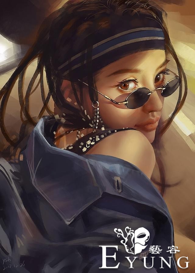 一组高质量人物插画作品欣赏！造型出色光影运用炉火纯青-21.jpg