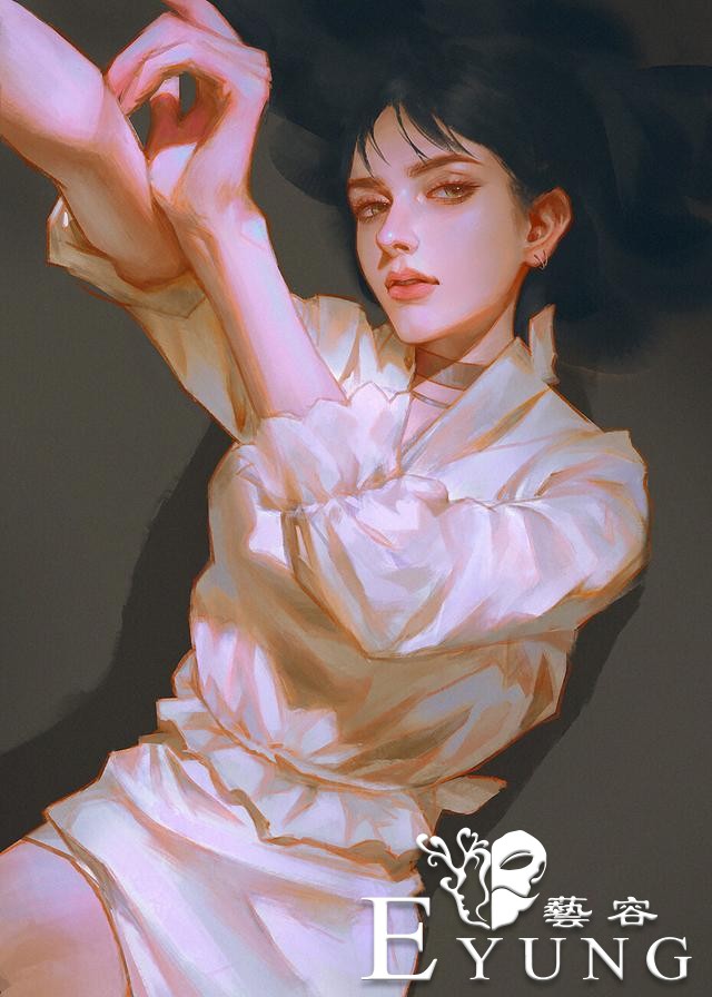 一组高质量人物插画作品欣赏！造型出色光影运用炉火纯青-20.jpg