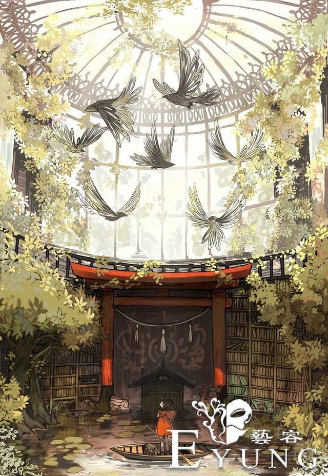 一组非常震撼的场景插画作品欣赏！构图精巧画技十分强悍-8.jpg