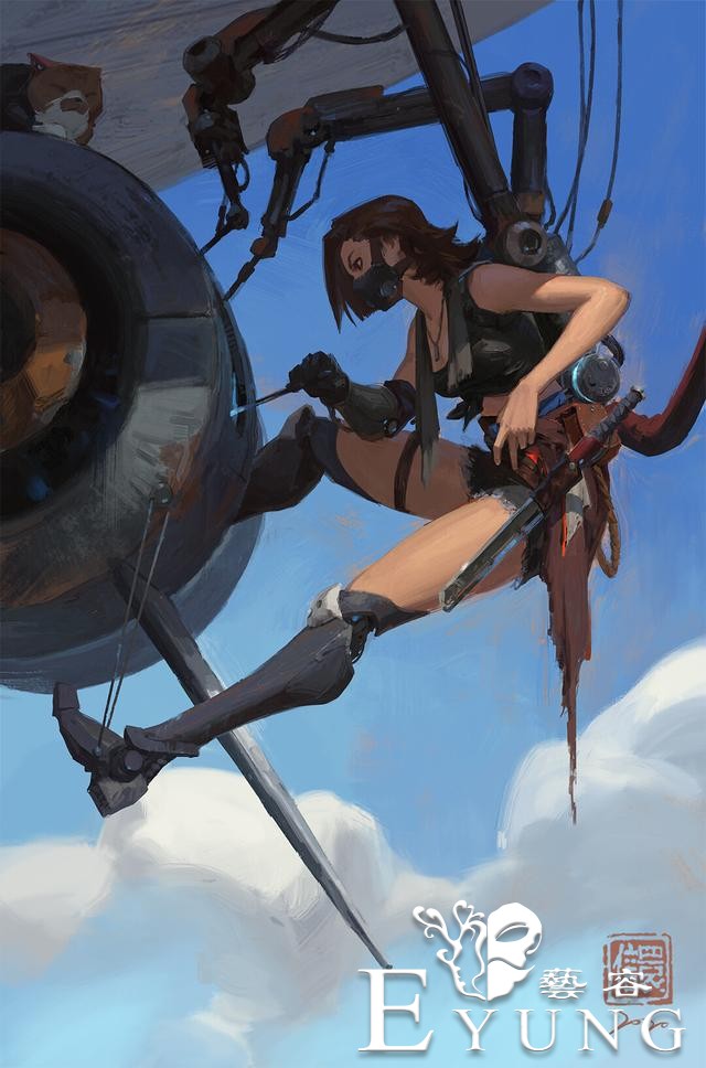 一组画风相当帅气的插画欣赏！画技优秀题材多样的精美大作-17.jpg