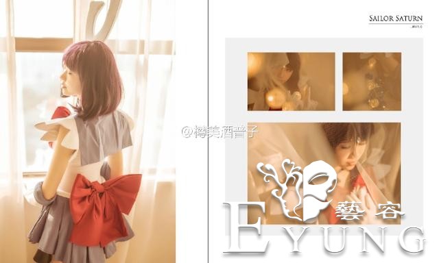 唯美柔和美少女战士cos，典雅优美的土萌萤好温暖-6.jpg