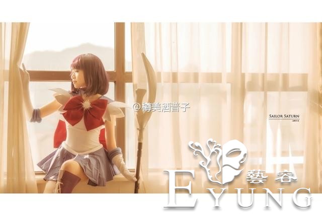 唯美柔和美少女战士cos，典雅优美的土萌萤好温暖-7.jpg