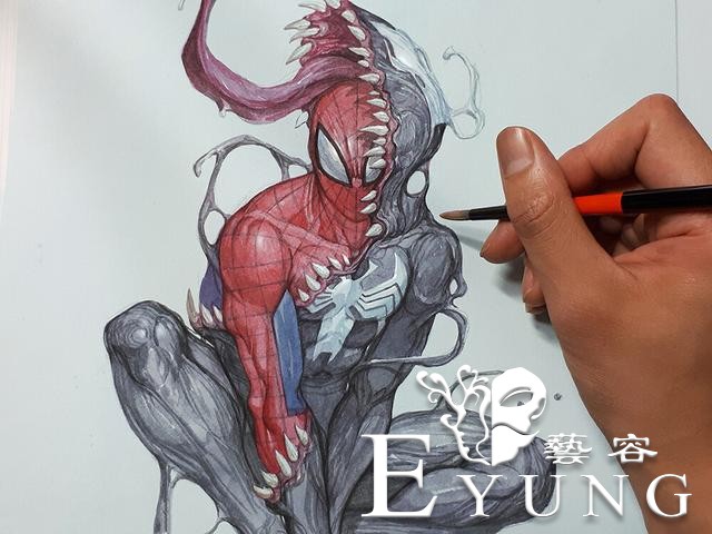 一组画技非常精湛的“美式”动漫插画欣赏！充满肌肉线条的作品！-18.jpg