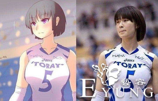 谁说二次元离我们遥远？两个排球运动员推搡、亲吻，被太太动漫化-2.jpg