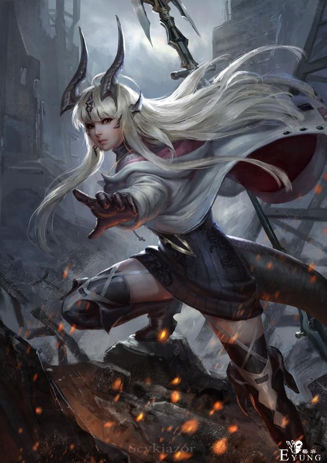 一组不错的人物插画欣赏！来自多国画师画风各异的精美作品！-7.jpg