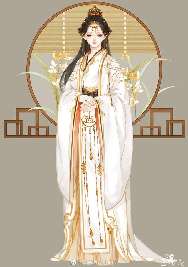 一组非常唯美的古风人物插画欣赏！人物造型漂亮画面让人赏心悦目-3.jpg