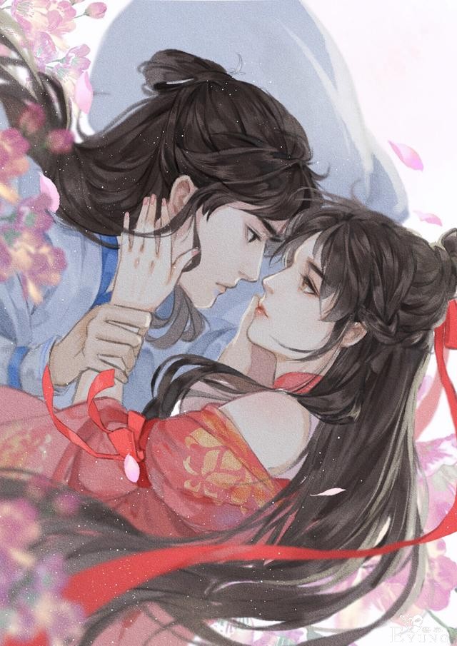 一组非常唯美的古风人物插画欣赏！人物造型漂亮画面让人赏心悦目-6.jpg