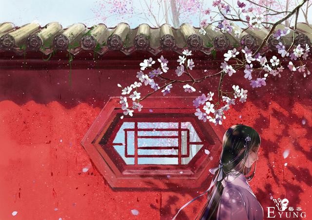 一组非常唯美的古风人物插画欣赏！人物造型漂亮画面让人赏心悦目-4.jpg