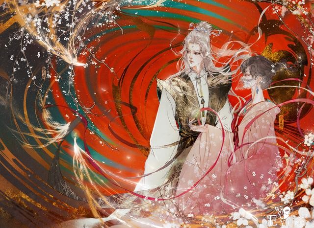 一组非常唯美的古风人物插画欣赏！人物造型漂亮画面让人赏心悦目-9.jpg