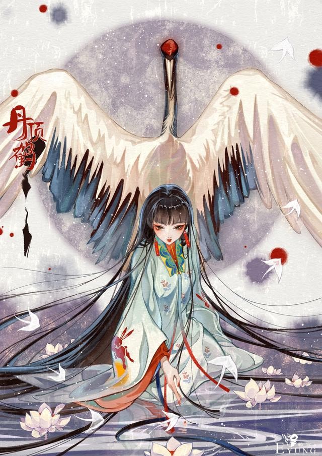 一组非常唯美的古风人物插画欣赏！人物造型漂亮画面让人赏心悦目-18.jpg