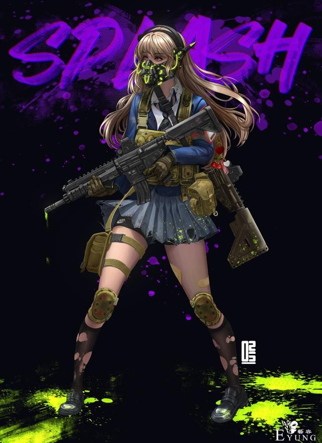 一组造型相当漂亮的韩国人物插画欣赏！画技非常扎实的作品！-1.jpg