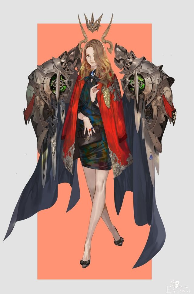 一组造型相当漂亮的韩国人物插画欣赏！画技非常扎实的作品！-5.jpg