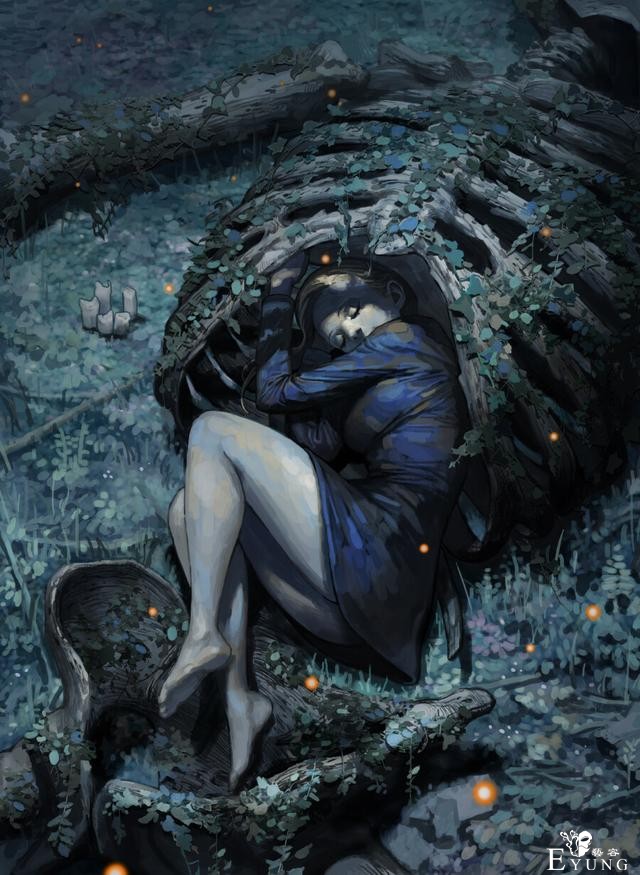 一组造型相当漂亮的韩国人物插画欣赏！画技非常扎实的作品！-12.jpg