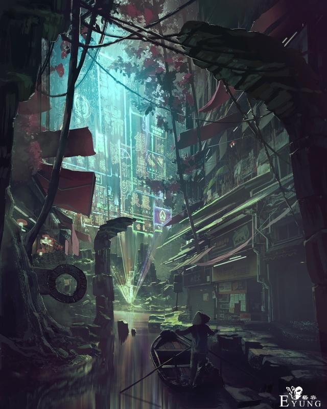 一组画面十分壮观的科幻场景插画欣赏！绝对震撼人心的高质量作品-11.jpg