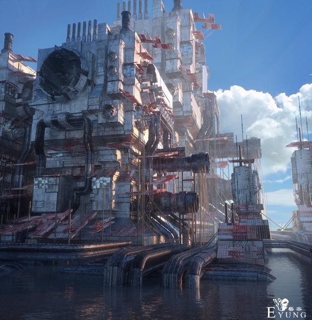 一组画面十分壮观的科幻场景插画欣赏！绝对震撼人心的高质量作品-10.jpg