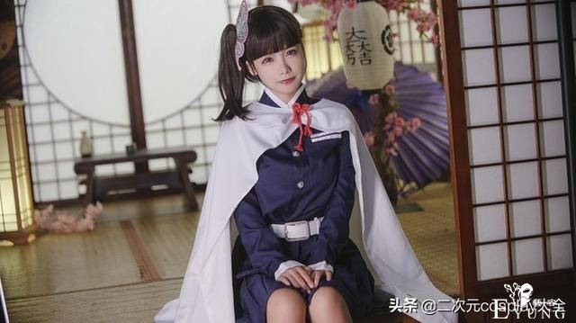 《鬼灭之刃》栗花落香奈乎cos，甜美可爱，一下子就被萌化了-13.jpg