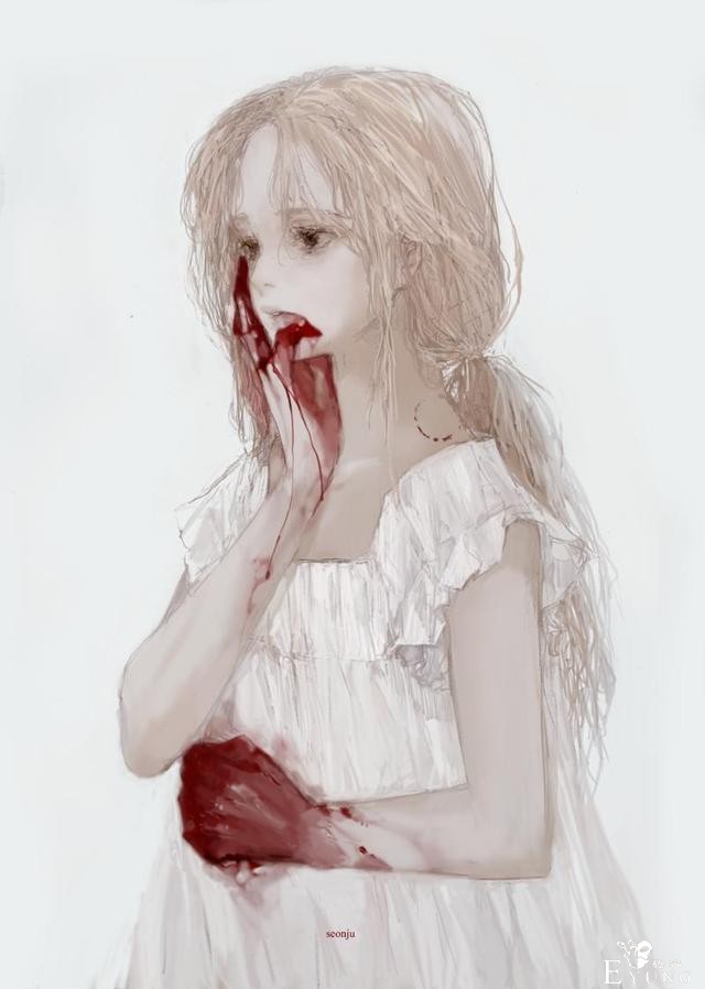 来自日本插画师的一组画风非常个性的人物插画作品！有种独特美感-6.jpg