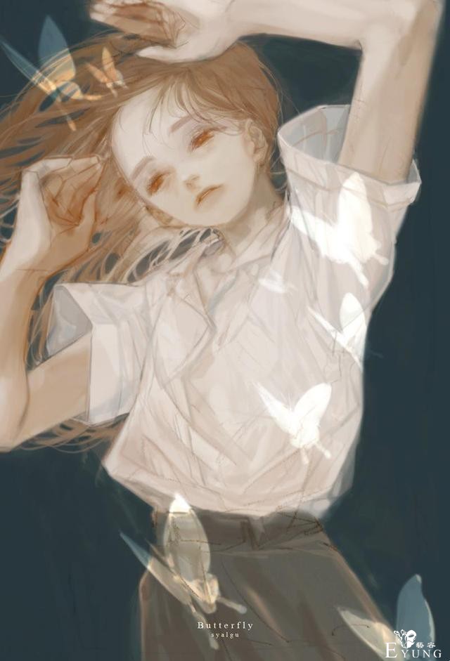 来自日本插画师的一组画风非常个性的人物插画作品！有种独特美感-11.jpg
