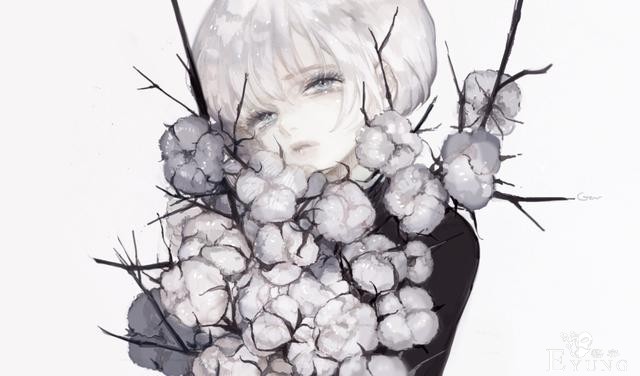 来自日本插画师的一组画风非常个性的人物插画作品！有种独特美感-13.jpg