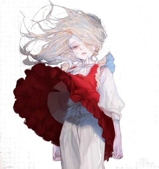 来自日本插画师的一组画风非常个性的人物插画作品！有种独特美感-12.jpg