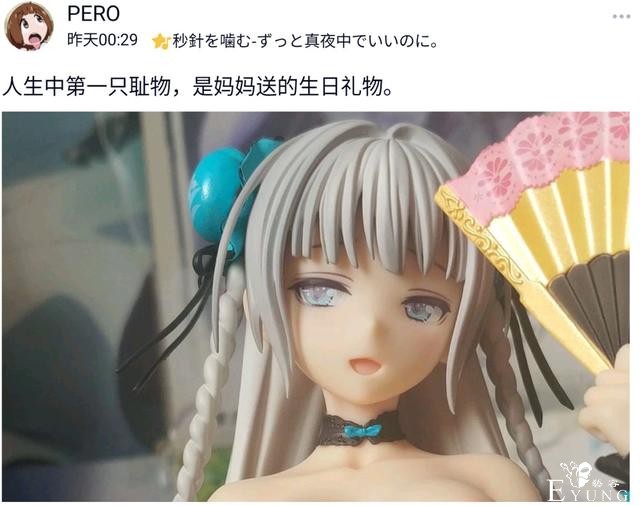 网友吐槽过生日收到妈妈送的耻物手办，这样的妈太让人羡慕-1.jpg