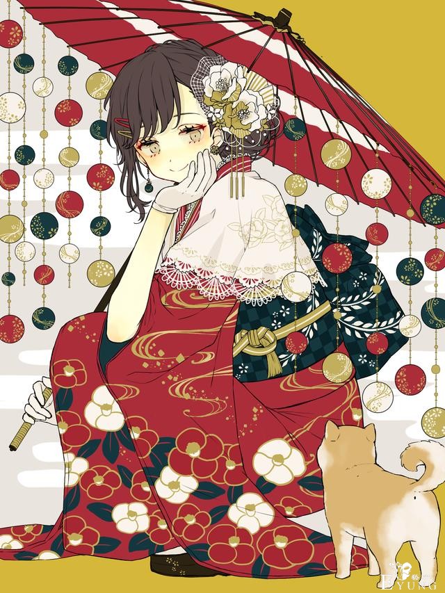 来自日本插画师“赤仓”画风清雅的插画作品欣赏！人物造型很漂亮-18.jpg