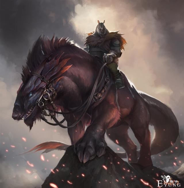 画风绝对帅气的一组插画作品欣赏！造型设计优秀画面很有震撼力-4.jpg