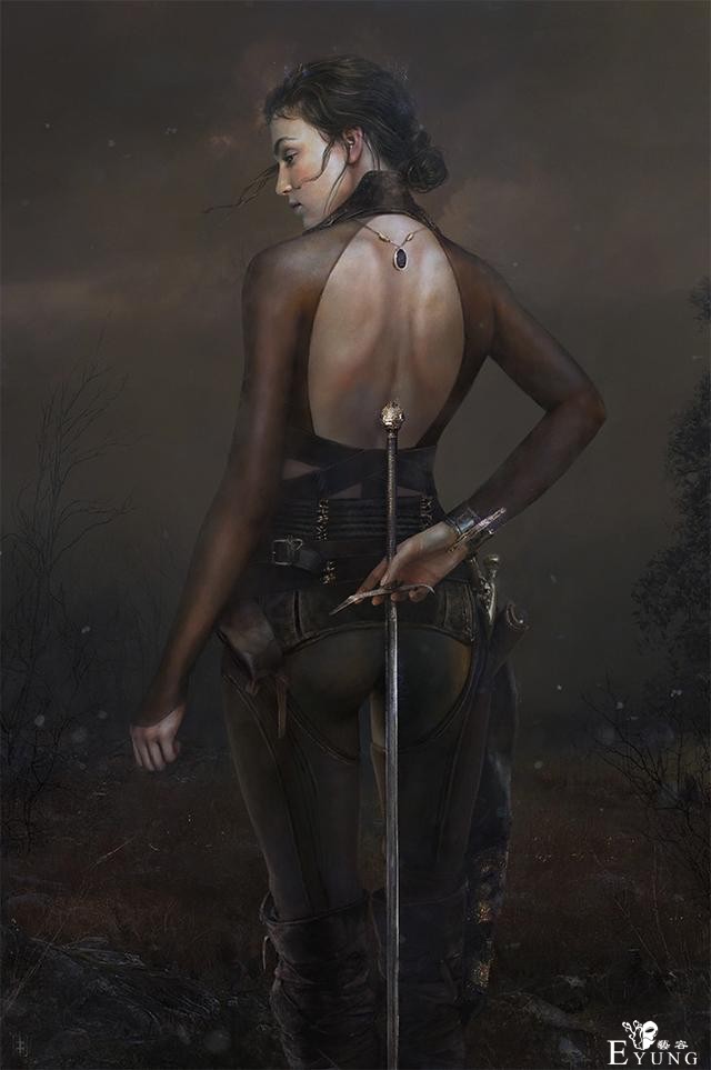 画风绝对帅气的一组插画作品欣赏！造型设计优秀画面很有震撼力-11.jpg