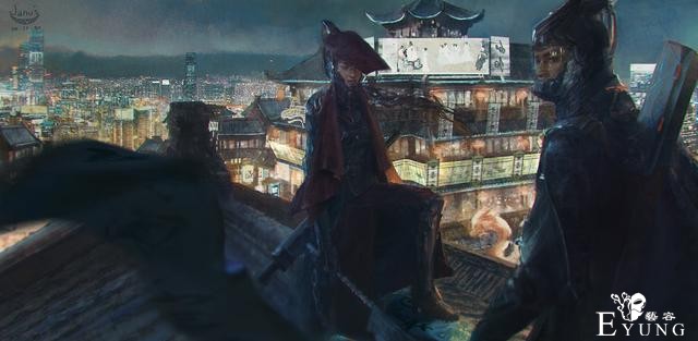 画风绝对帅气的一组插画作品欣赏！造型设计优秀画面很有震撼力-13.jpg